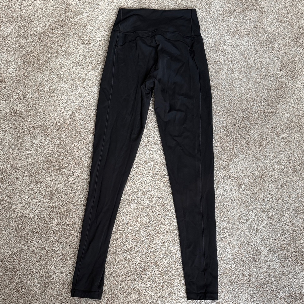 Adidas High Rise Black Performance Leggings - Picture 4 of 5